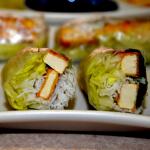 recipe: tofu rice paper rolls