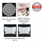 rice paper roll tradie set Two- White Water bowl- Book BTS